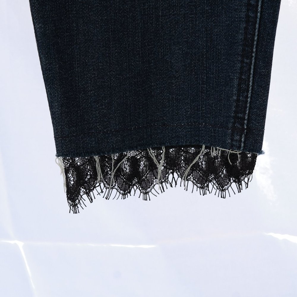 Level 99 Skinny Raw Hem Jean Size 28 - Picture 4 of 7